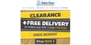 Baker Ross coupon code