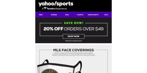 Yahoo sports coupon code