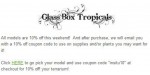 Glass Box Tropicals discount code
