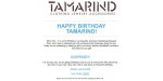 Tamarind coupon code