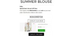 Summer Blouse coupon code