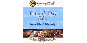American West Beef coupon code