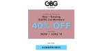 GBG Los Angeles discount code