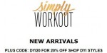 simplyWORKOUT discount code