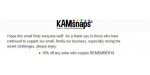 Kam Snaps discount code