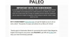 Paleo Magazine discount code