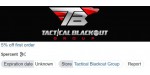 Tactical Blackout Group discount code