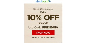 Deal Yard coupon code