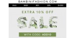 Bambini Fashion discount code