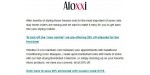 Aloxxi discount code