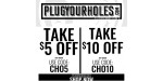 Plug Your Holes discount code