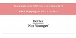 Better Not Younger coupon code