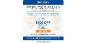 SoClean coupon code