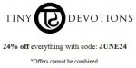 Tiny Devotions discount code