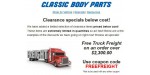 Classic Body Parts discount code