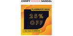 Comfy Wedge Sandal discount code