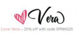 Love Vera discount code