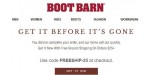 Boot Barn discount code