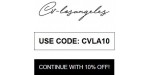 Cv Los Angeles discount code