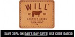 Will Leather Goods discount code