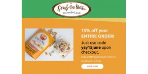 Crazy Go Nuts coupon code