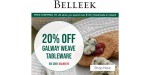 Belleek discount code