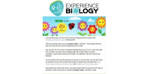 Experience Biology coupon code