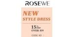 Rosewe discount code