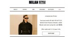 MILAN STYLE discount code