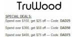 Tru Wood discount code