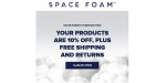 Space Foam discount code