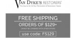 Van Dyke's Restorers coupon code