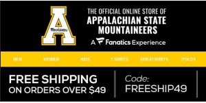 Appalachian State Mountainee coupon code