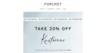 Forcast discount code