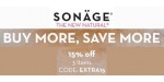 Sonage discount code