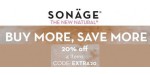Sonage discount code