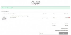 Discount Flooring Depot coupon code