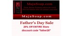 Maja Soap discount code