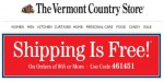 The Vermont Country Store discount code
