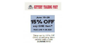 Kittery Trading Post coupon code