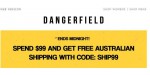 Dangerfield discount code