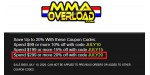 MMA Overload discount code