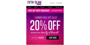 Fifth & Glam Beauty coupon code