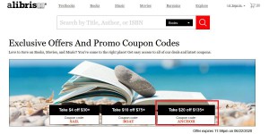 Alibris  coupon code
