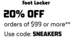 Foot Locker discount code
