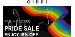 Giddi discount code