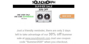 Sound Morph coupon code
