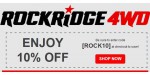 Rock Ridge 4WD discount code