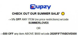 Upzy coupon code