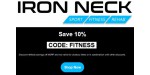 Iron Neck discount code
